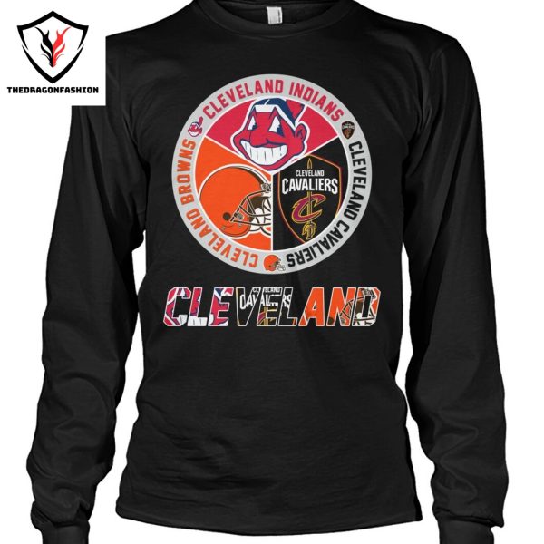 Cleveland Cavaliers x Cleveland Browns x Cleveland Guardians Unisex T-Shirt