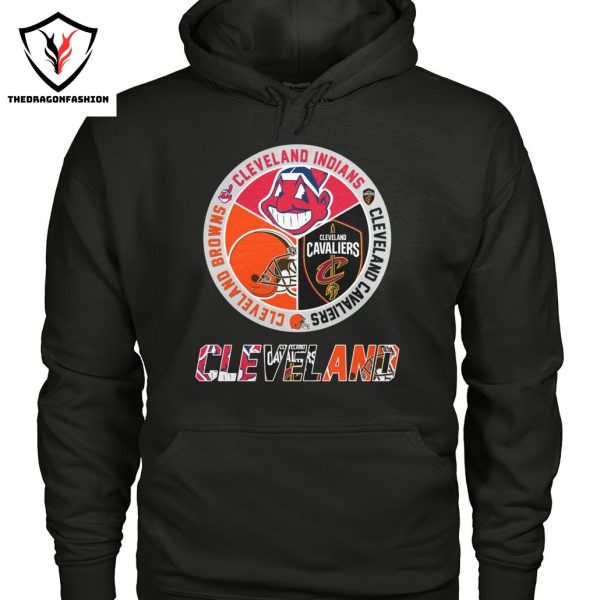 Cleveland Cavaliers x Cleveland Browns x Cleveland Guardians Unisex T-Shirt