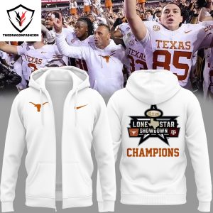 Texas Longhorns Lone Star Showdown Champions Zip Hoodie