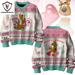 Scooby-Doo Ruh-Roh Be My Valentine Sweater