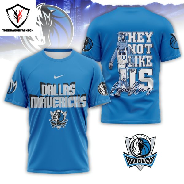 Dallas Mavericks They Not Like Us 3D T-Shirt