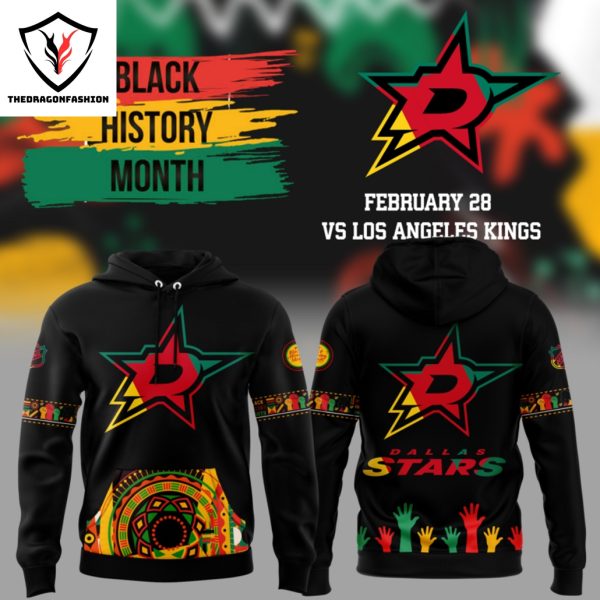 Dallas Stars Black History Month Night Hoodie