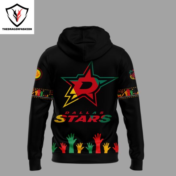 Dallas Stars Black History Month Night Hoodie