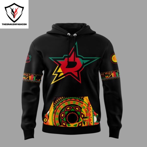 Dallas Stars Black History Month Night Hoodie