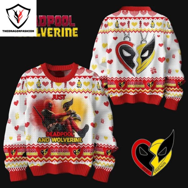 Deadpool And Wolverine Design Sweater