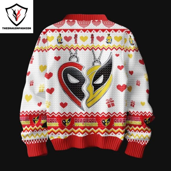 Deadpool And Wolverine Design Sweater