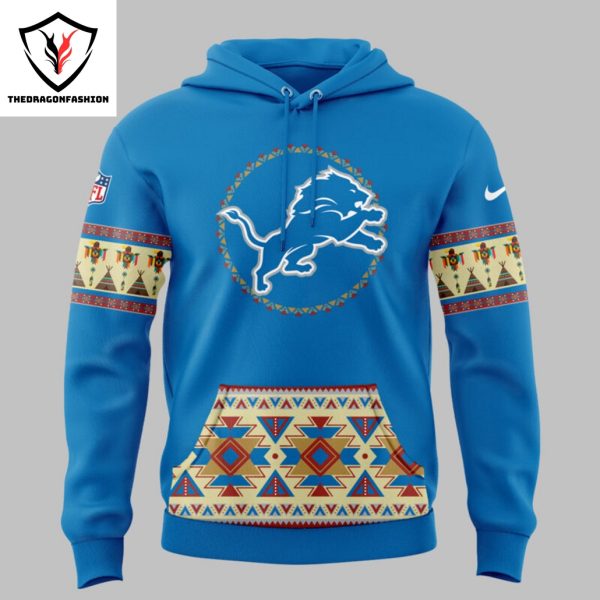 Detroit Lions Native American Heritage Hoodie