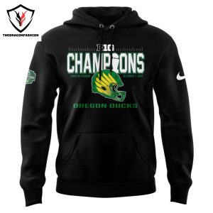 2024 Big Ten Football Conference Champions Oregon Ducks Foottball Hoodie