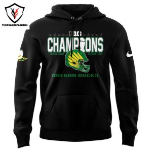 Oregon Ducks 2024 Big Ten Conference Champions Hoodie