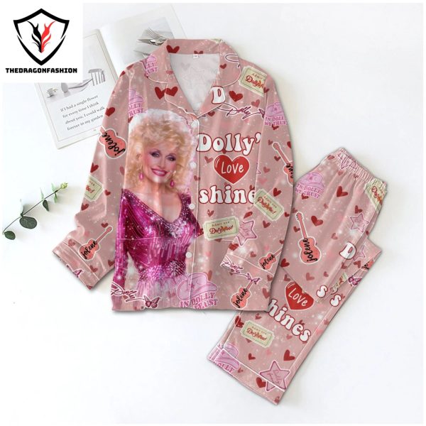 Dolly Parton Love Shines Pajamas Set