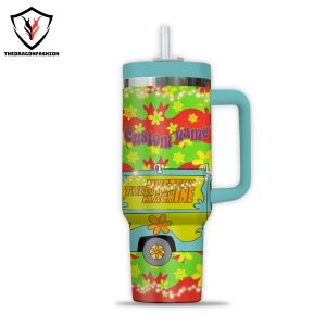 Scooby-Doo The Mystery Machine Tumbler With Handle And Straw