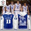 Duke Blue Devils Men Basketball Logo Hoodie