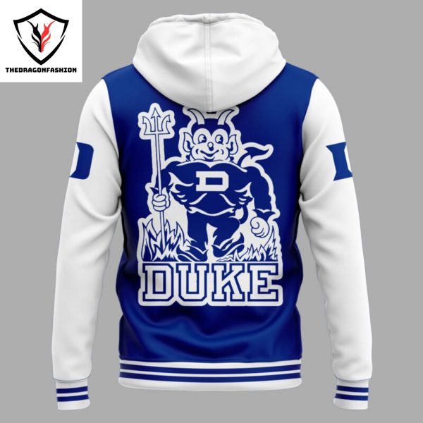 Duke Blue Devils Men Basketball Logo Design Hoodie