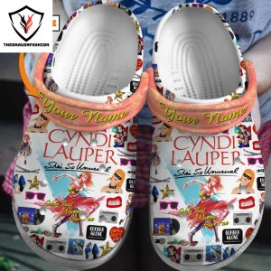 Personalized Cyndi Lauper Girls Just Want To Have Fun Crocs