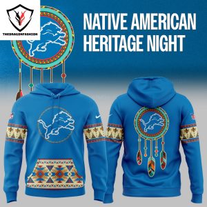 Detroit Lions Native American Heritage Hoodie