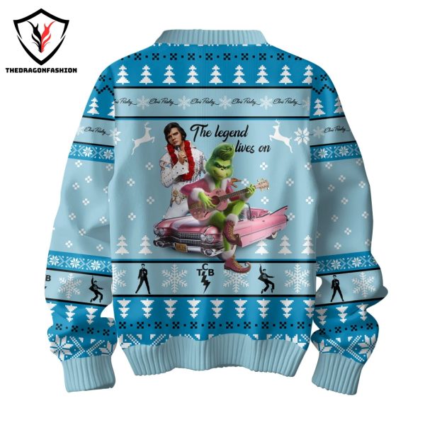 Elvis Presley The King Of Rock N Roll Sweater