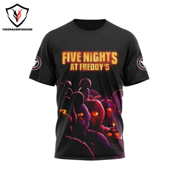 Five Night At Freddy – I Survived Five Nights 3D T-Shirt