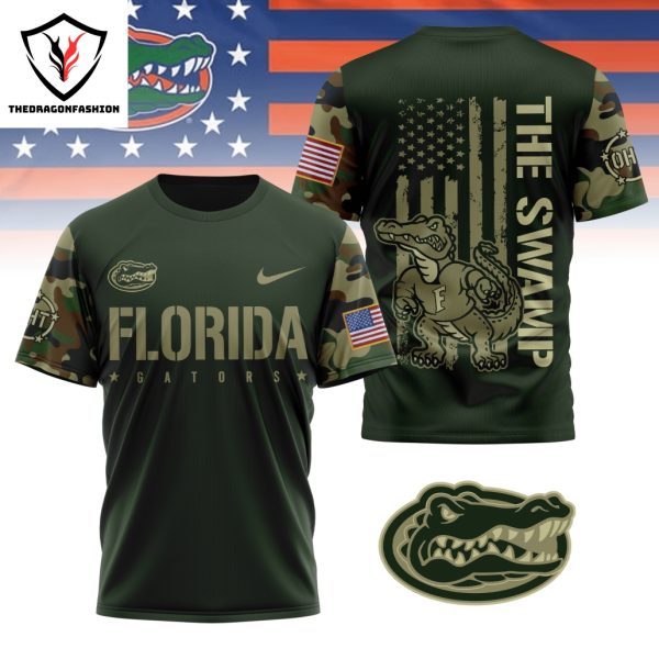 Florida Gators The Swamp Logo 3D T-Shirt