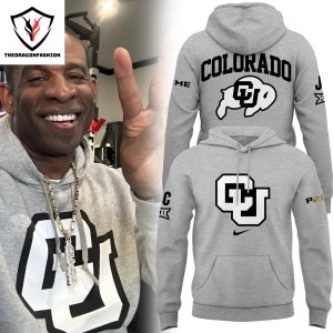 2025 Colorado Buffaloes Football Gray Design Hoodie