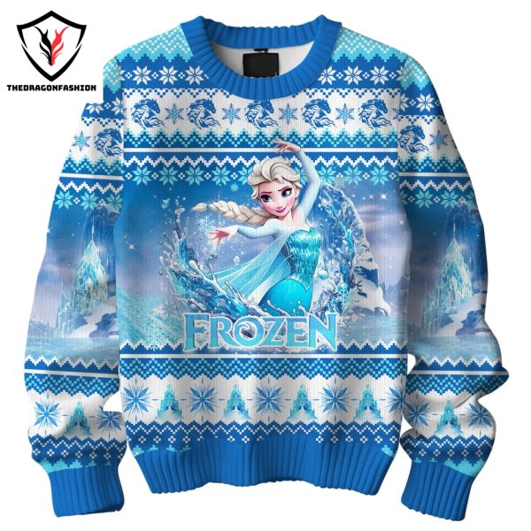 Frozen Design Sweater – Blue