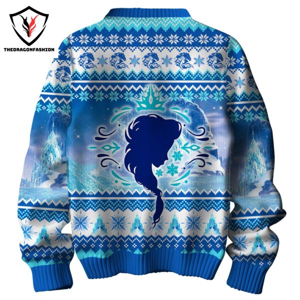 Frozen Design Sweater – Blue