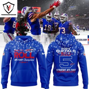 Buffalo Bills AFC EAST Champions 2024 Ready To Roll Hoodie