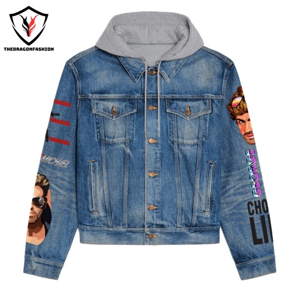 George Michael – Careless Whisper Hooded Denim Jacket