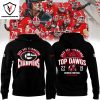 Georgia Bulldogs 2024 SEC Football Conference Champions Perfect Season Hoodie