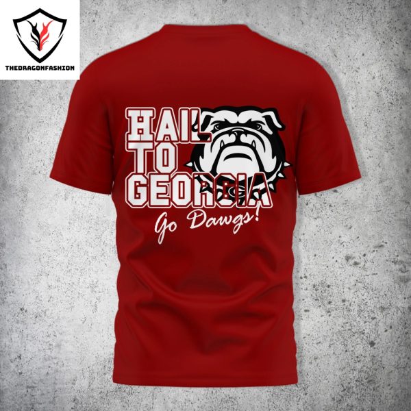 Georgia Bulldogs Hail To Georgia – Go Dawgs 3D T-Shirt