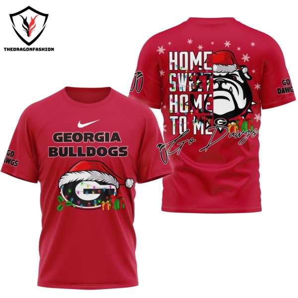 Georgia Bulldogs Home Sweet Home To Me Go Dawgs 3D T-Shirt