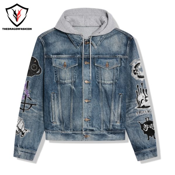 Ghost – The Ritual Continues World Tour 2025 Hooded Denim Jacket