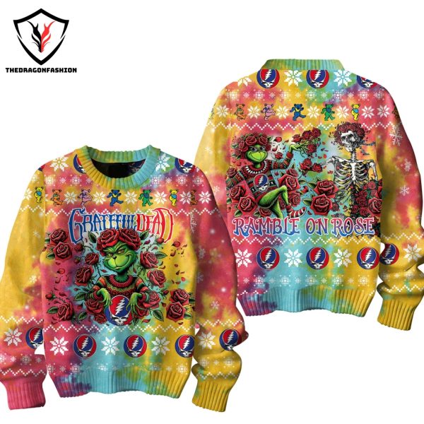 Grateful Dead Ramble On Rose Sweater