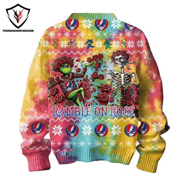 Grateful Dead Ramble On Rose Sweater