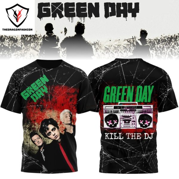 Green Day Kill The Dj 3D T-Shirt