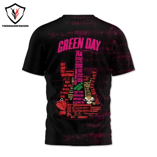 Green Day The Saviors Tour 3D T-Shirt