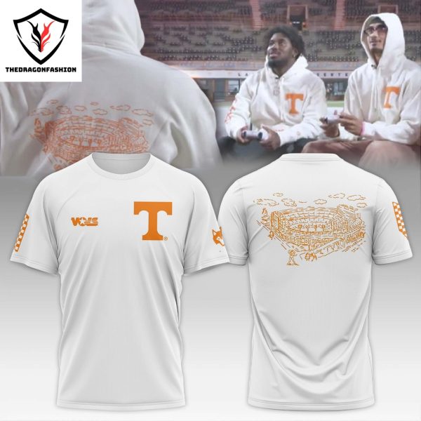 Greyson Clothiers Neyland Stadium Fireside Tennessee Volunteers 3D T-Shirt