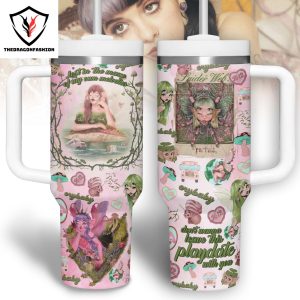 Melanie Martinez Cry Baby Tumbler With Handle And Straw