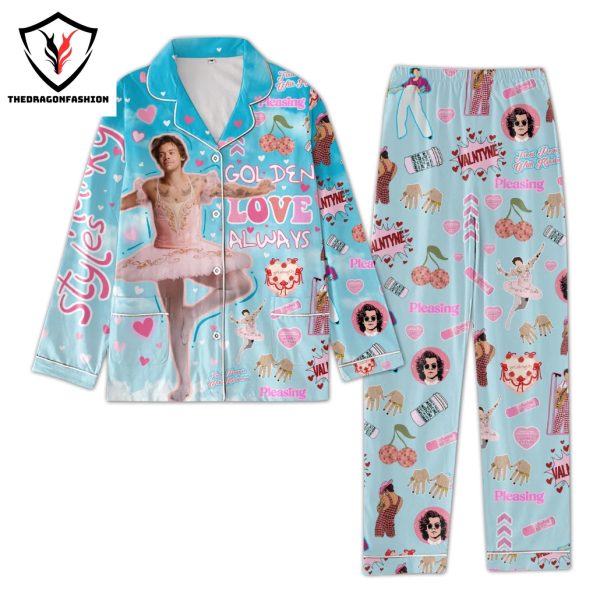 Harry Styles Golden Love Always Pajamas Set