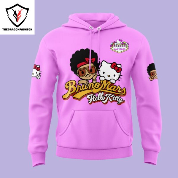 Hello Kitty x Bruno Mars Design Hoodie – Pink