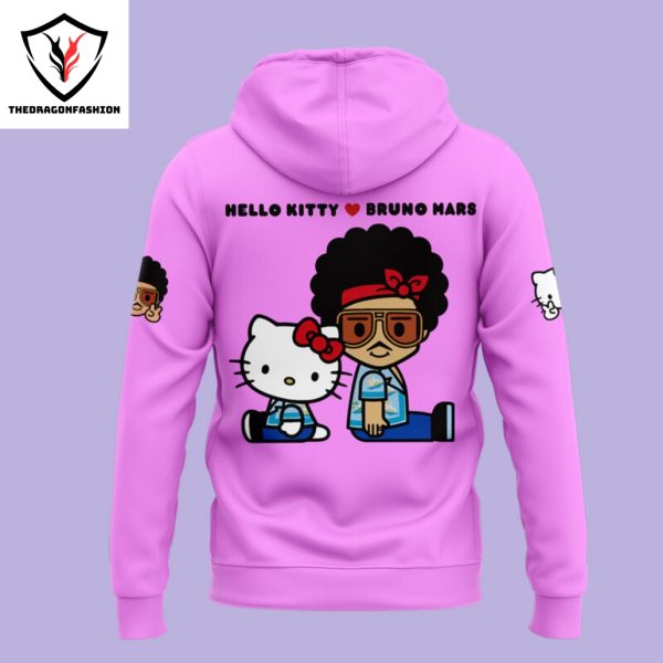 Hello Kitty x Bruno Mars Design Hoodie – Pink