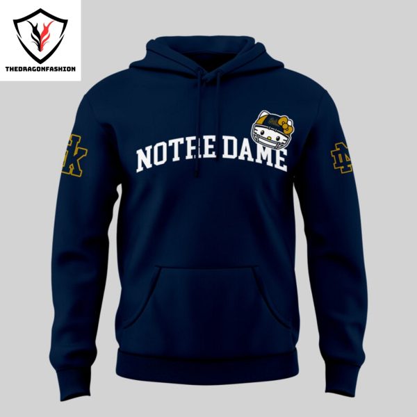 Hello Kitty x Notre Dame Fighting Irish Football Hoodie