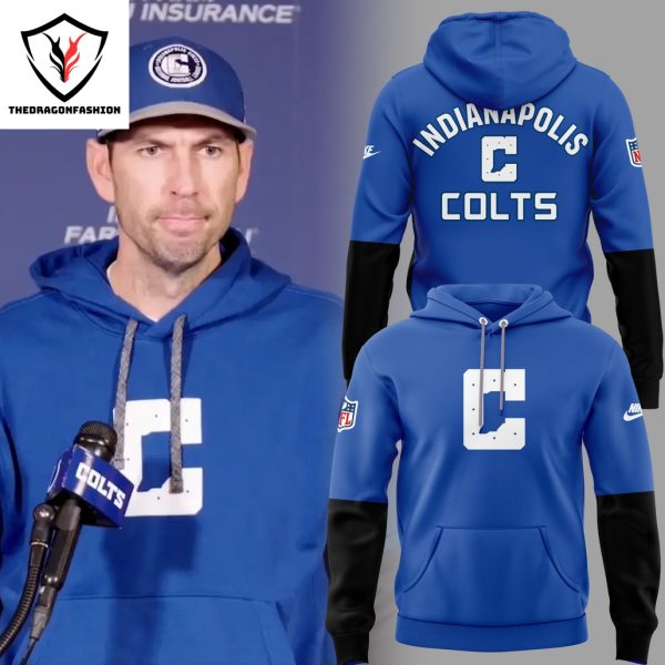 Iniana Night Indianapolis Colts Logo Design Hoodie