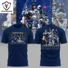 Georgia Bulldogs 2024 SEC Football Conference Champions 3D T-Shirt