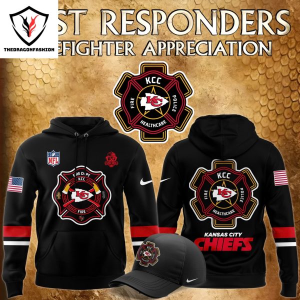 Kansas City Chiefs x 2024 Firefighter Appreciation Night Hoodie