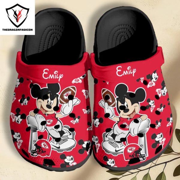 Kansas City Chiefs x Mickey Crocs – Red