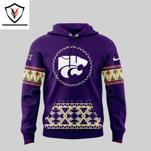 Kansas State Wildcats Football Native American Heritage Hoodie