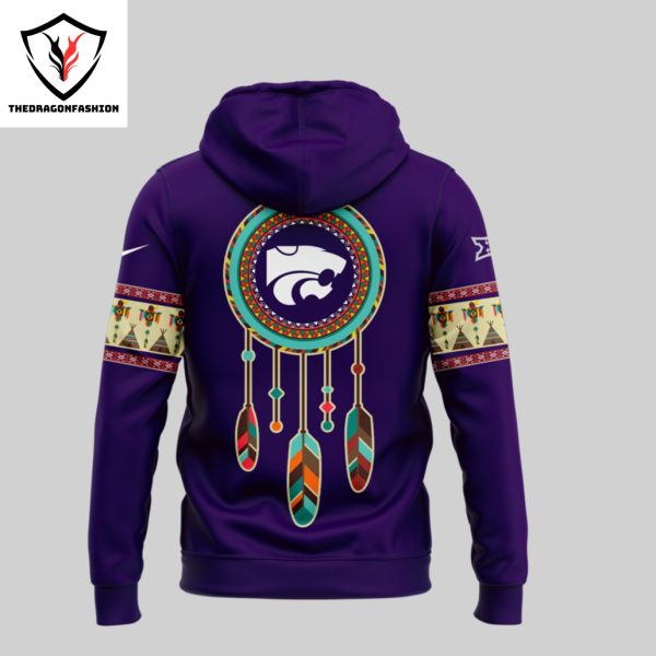 Kansas State Wildcats Football Native American Heritage Hoodie