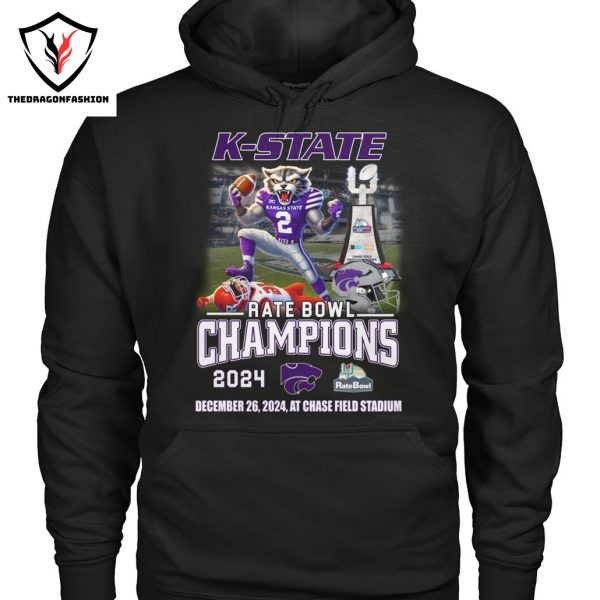 Kansas State Wildcats Rate Bowl Champions 2024 Unisex T-Shirt