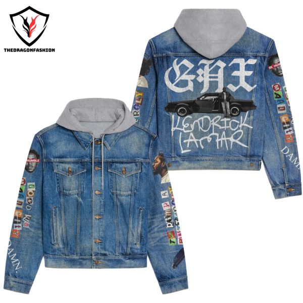 Kendrick Lamar Gnx Hooded Denim Jacket