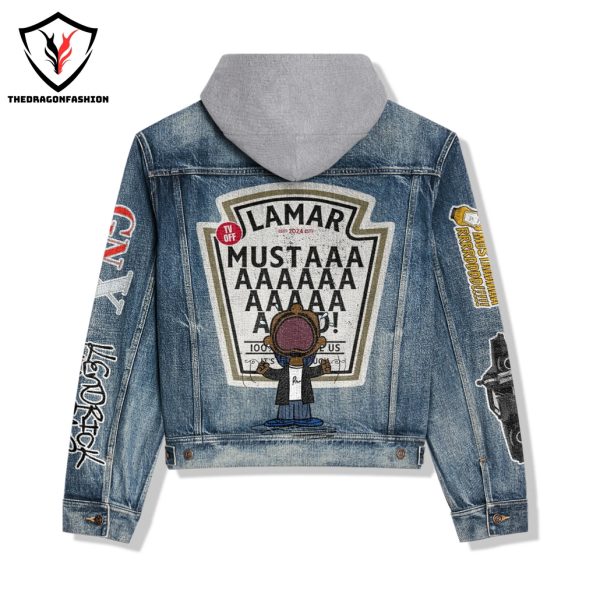 Kendrick Lamar Musta Hooded Denim Jacket